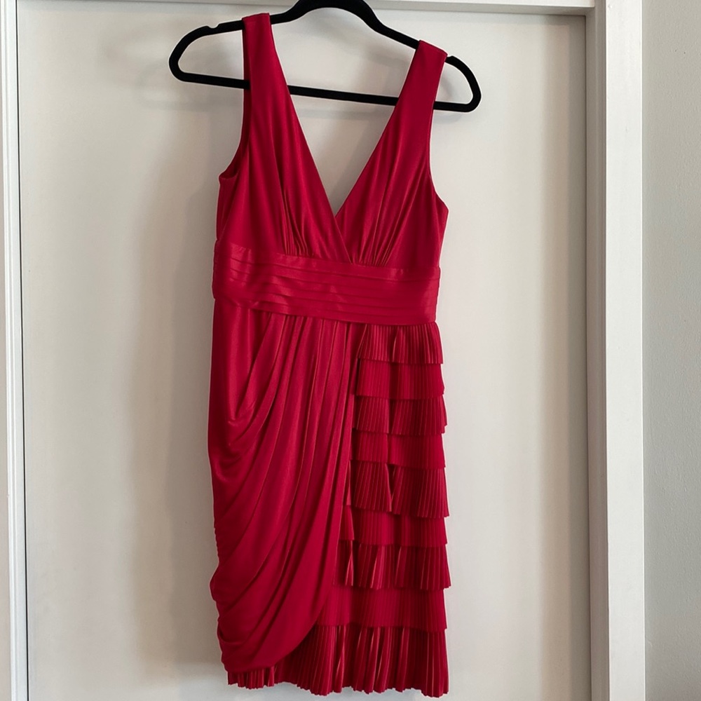 Size 8 Red BCBG Dress